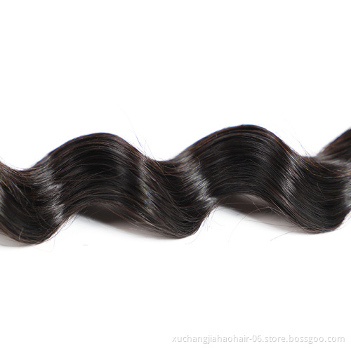 3 days shipping human hair extension vendor, factory sale raw loose deep hair,virgin wholesale human hair extension bundle